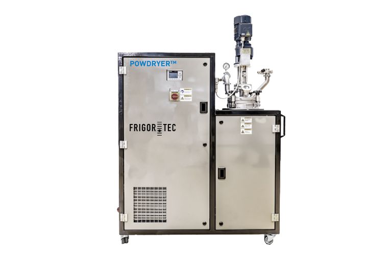 3D powder dryer for high-end applications