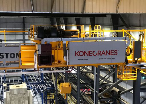 Reference for crane air conditioning in steel production