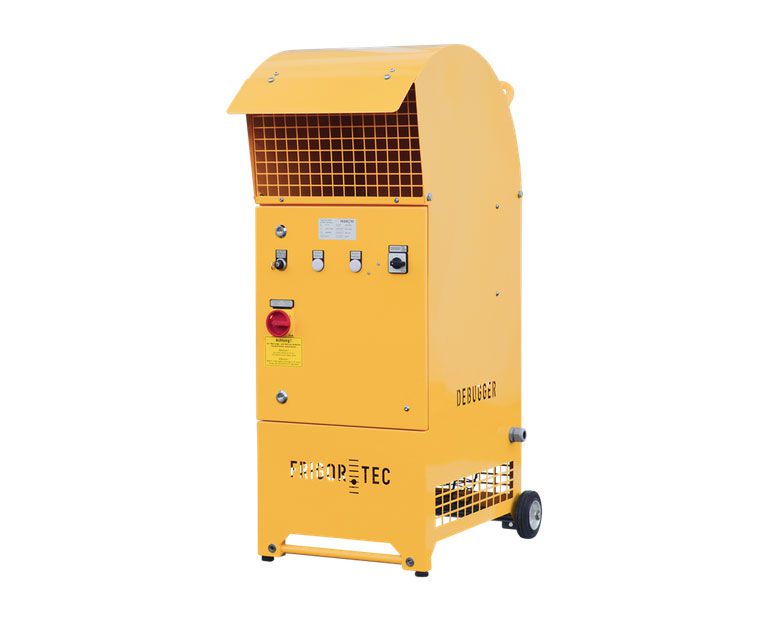 Unit for thermal pest control with a large range