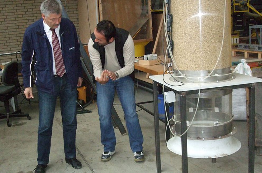 Фундаментальные исследования для разработки прототипа агрегата охлаждения зерна 