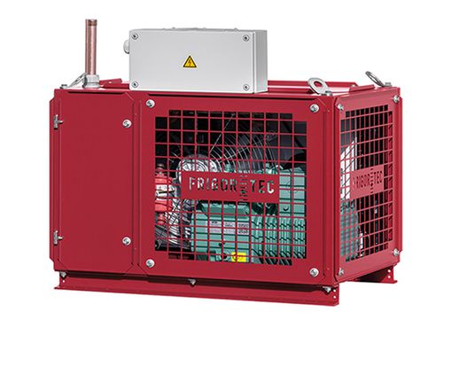 Crane cooling units for protecting the control electronics