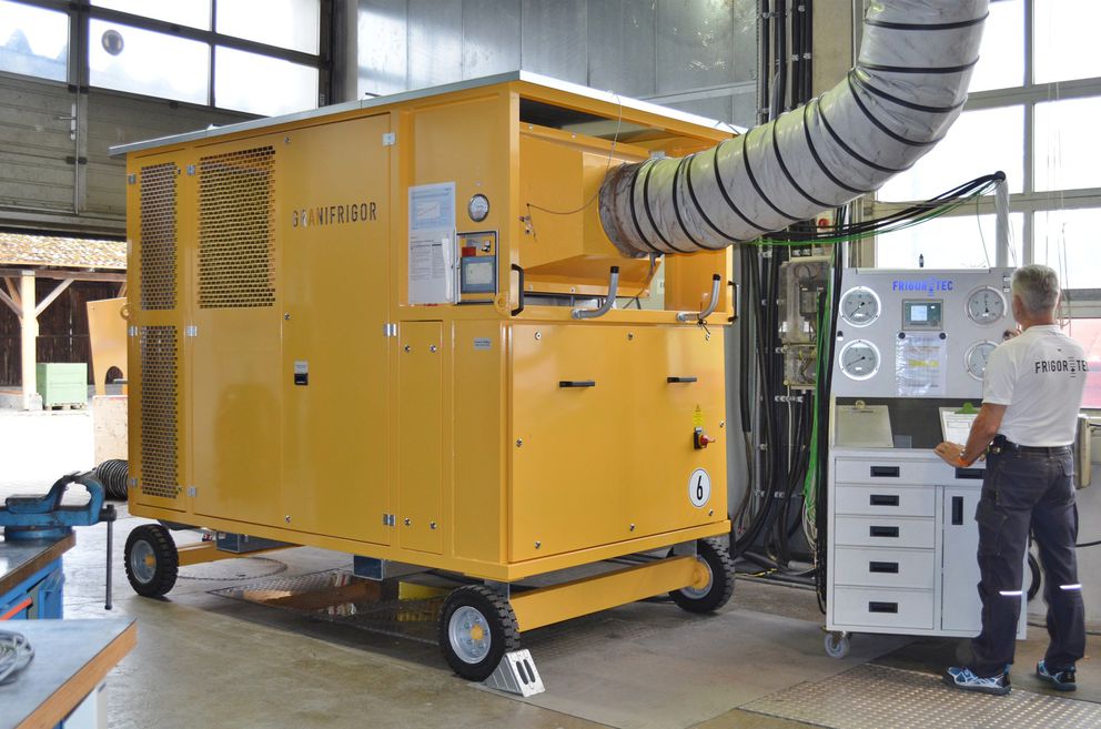 Агрегаты систем охлаждения тестируются на заводе и проходят контроль качества